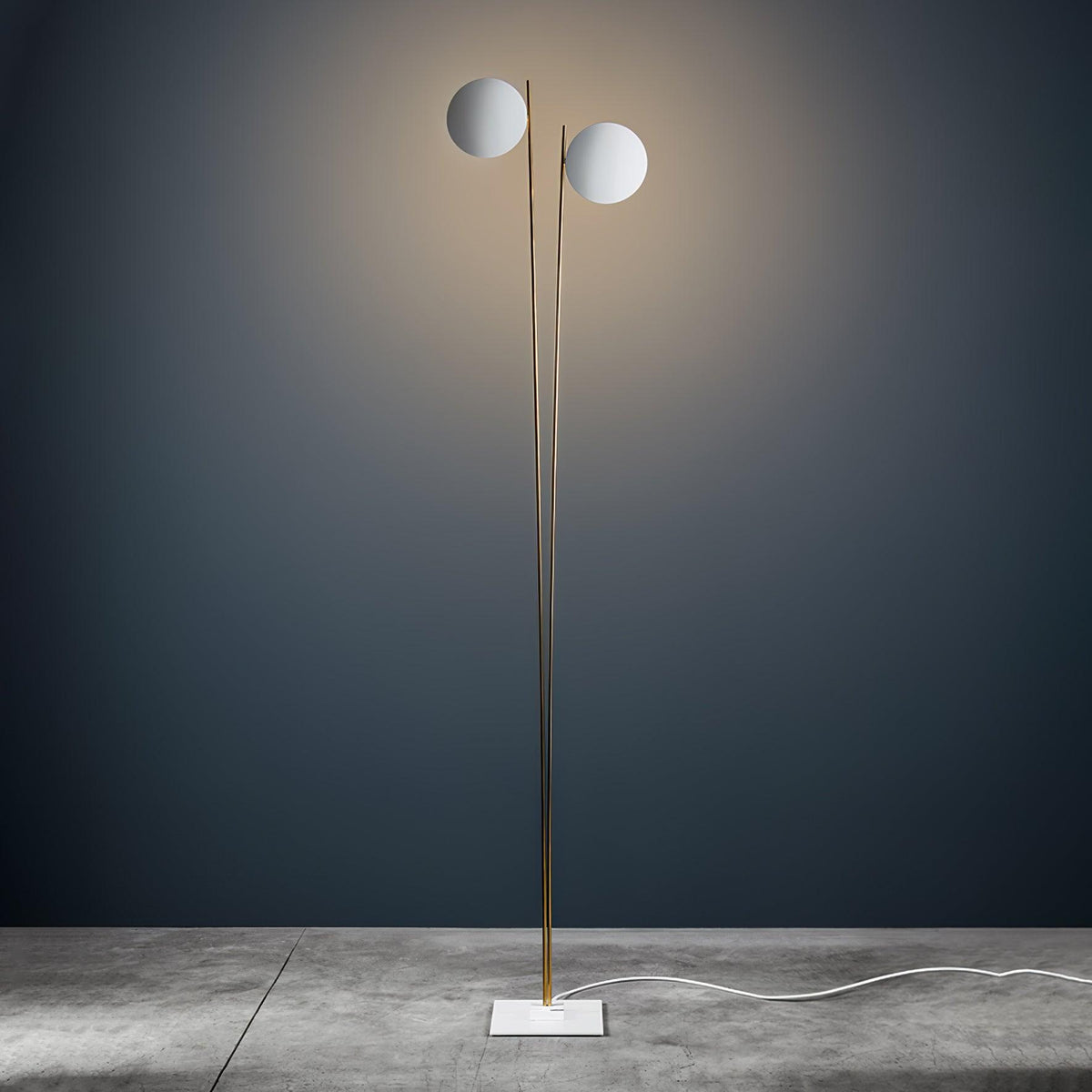 Axial Ray Sculptural Floor Lamp