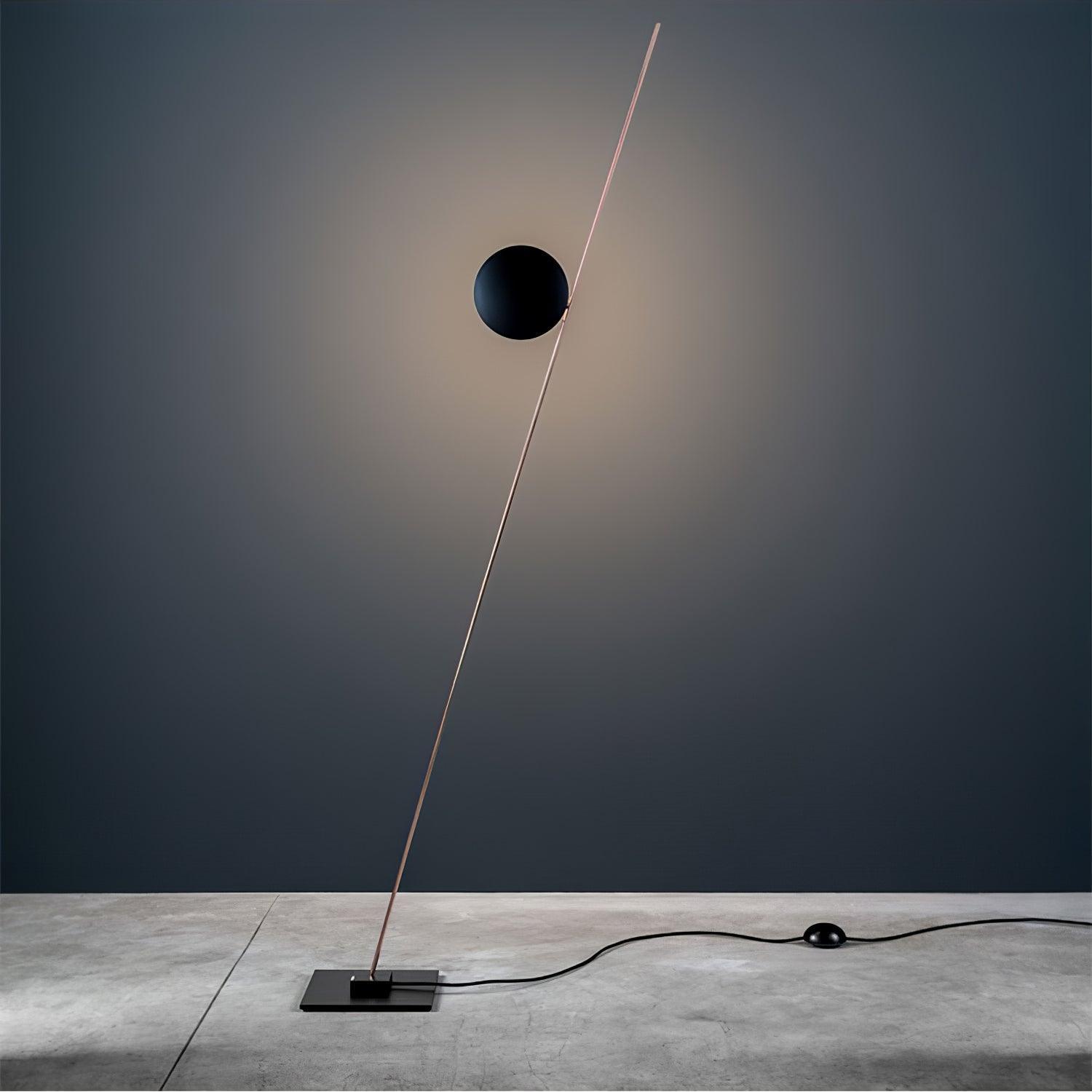 Axial Ray Sculptural Floor Lamp