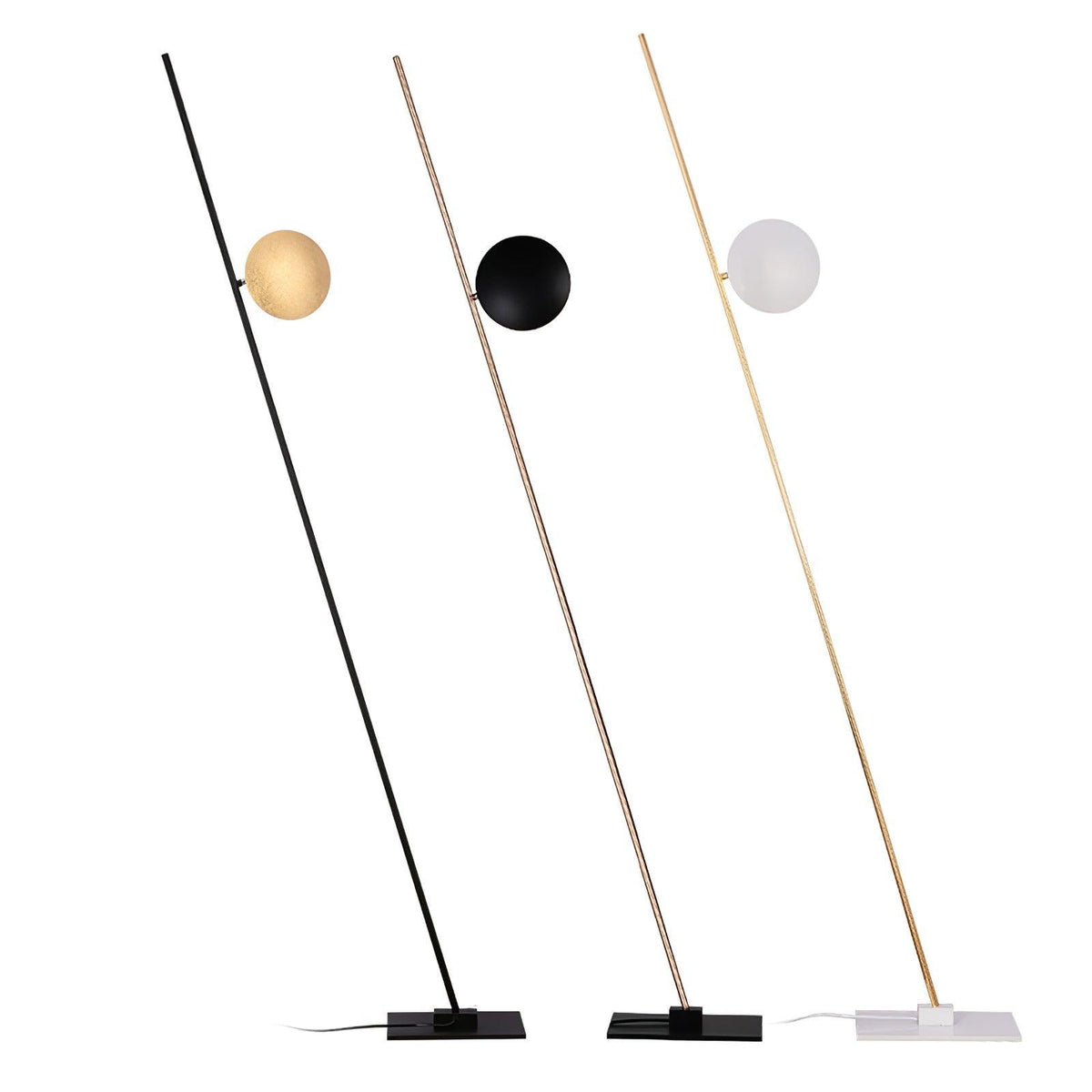 Axial Ray Sculptural Floor Lamp