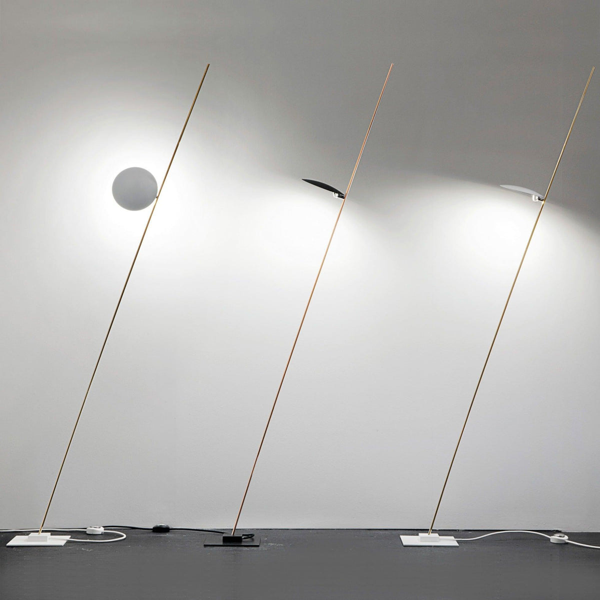 Axial Ray Sculptural Floor Lamp