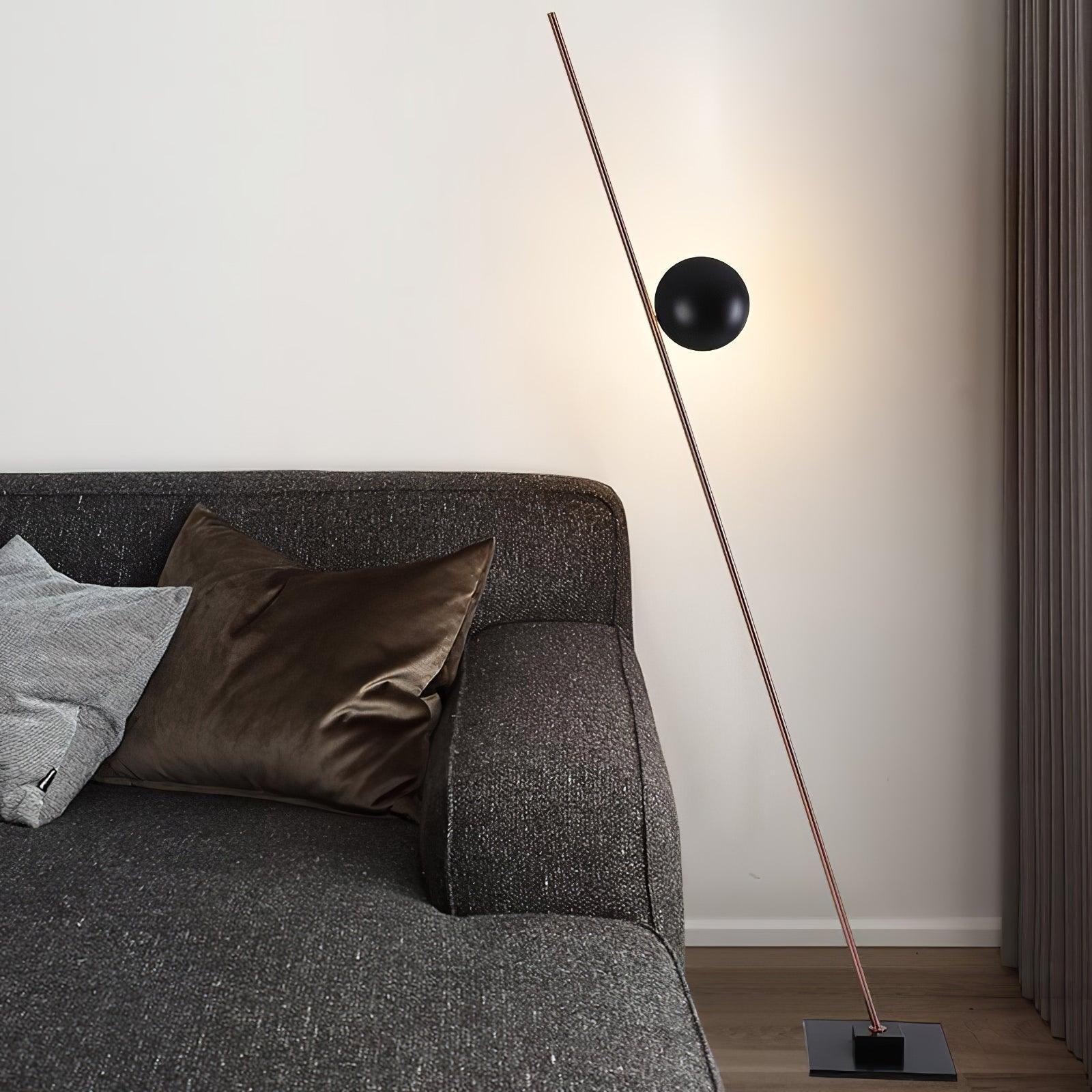 Axial Ray Sculptural Floor Lamp