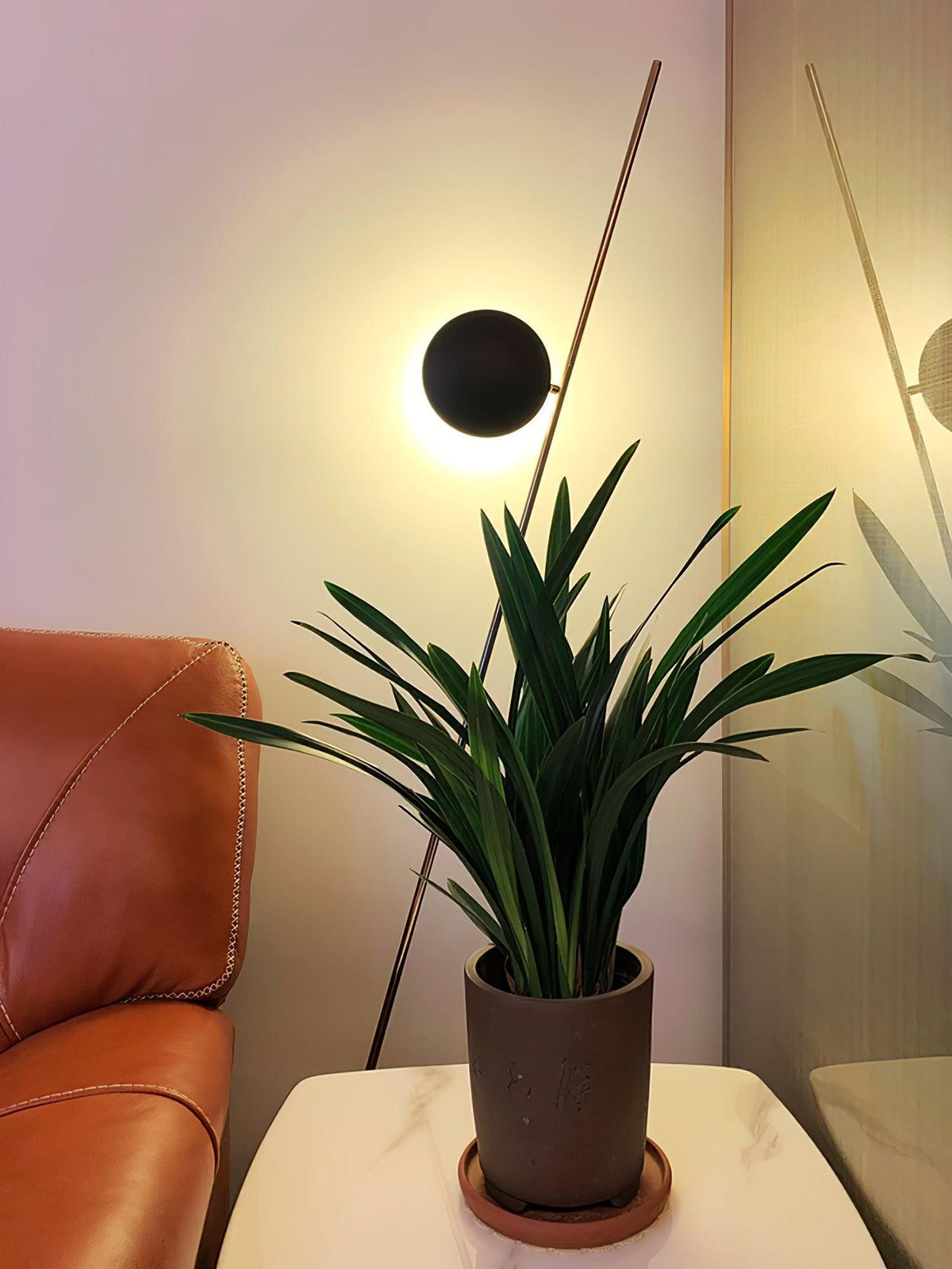 Axial Ray Sculptural Floor Lamp