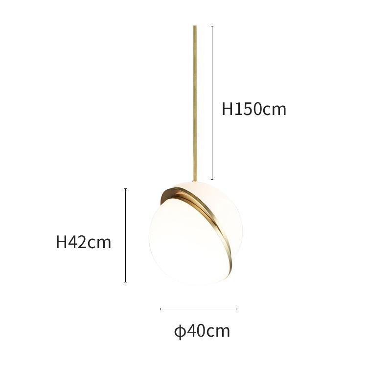 Cavira Pendant Minimalistic Glass Lamp