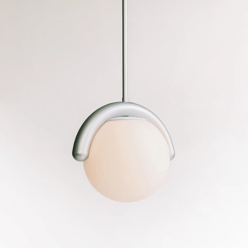 Uveta Linear Chandelier Red&Silver - Neutral Decor