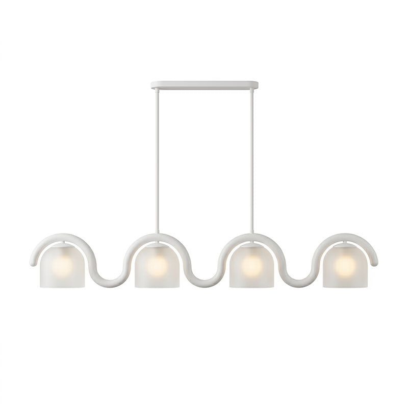 Lenox Linear Glass Chandelier