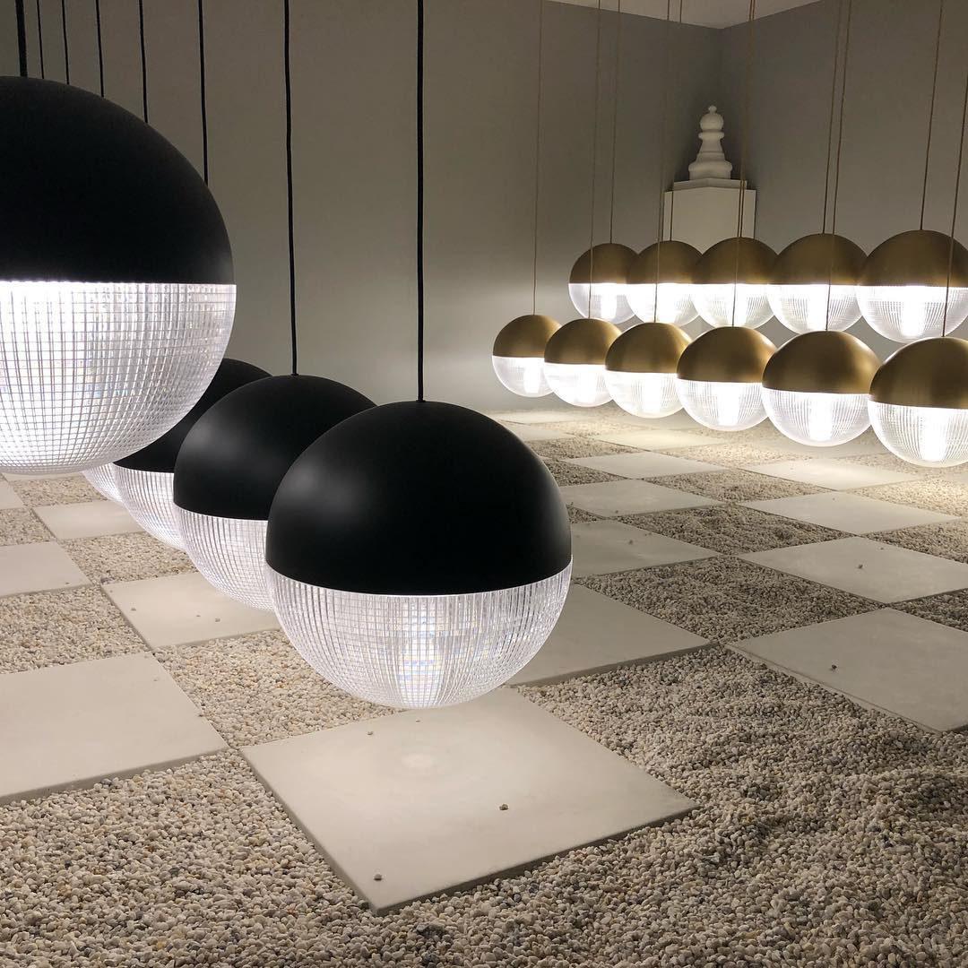 Kevelo Pendant Lamp Brass Glass Modern