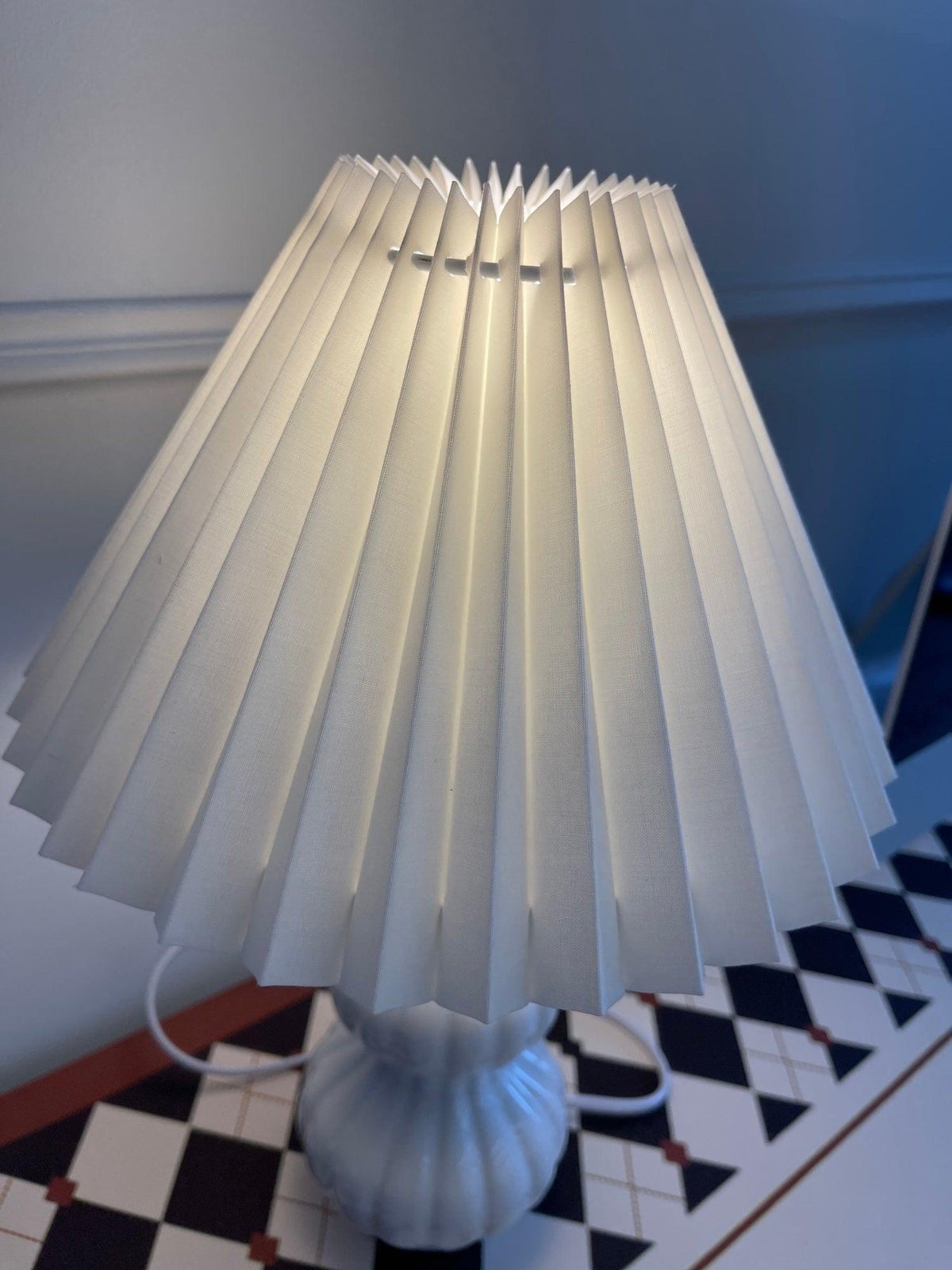 Hart Vintage Fabric Table lamp