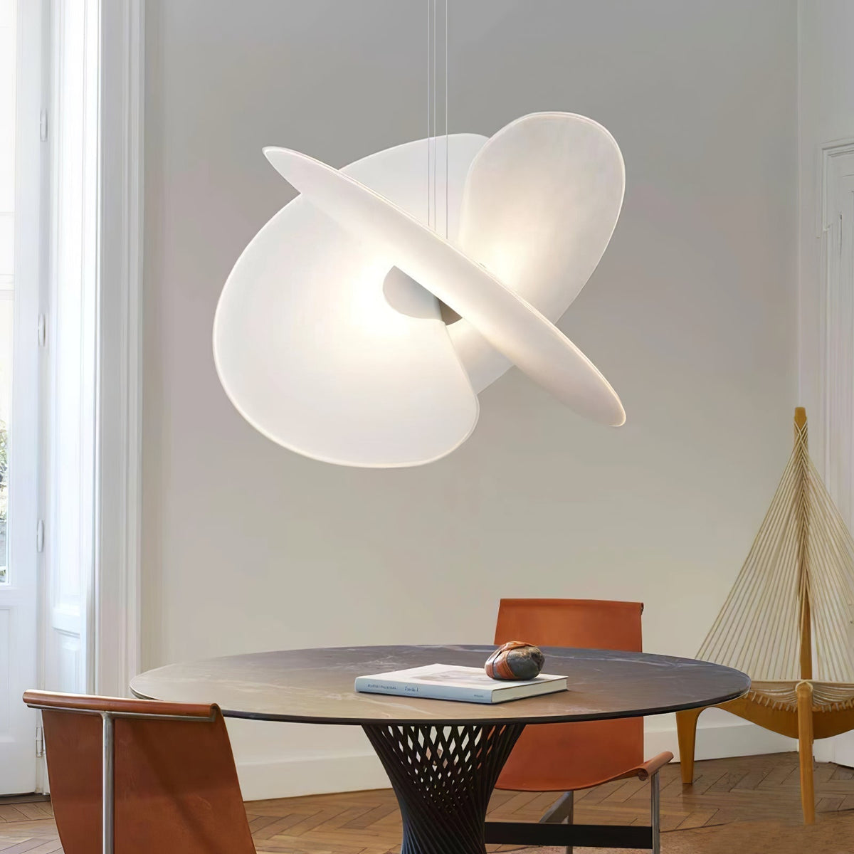 Whirl Modern Fabric Pendant Lamp
