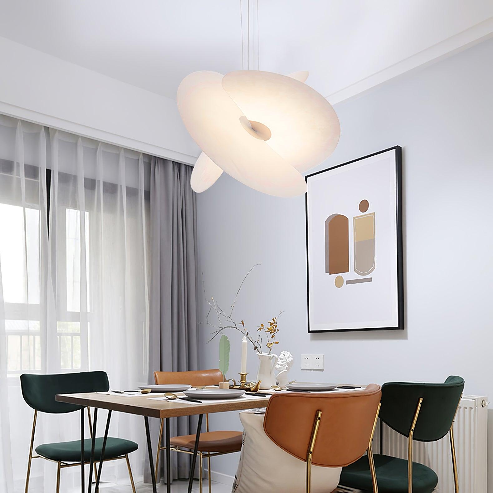 Whirl Modern Fabric Pendant Lamp