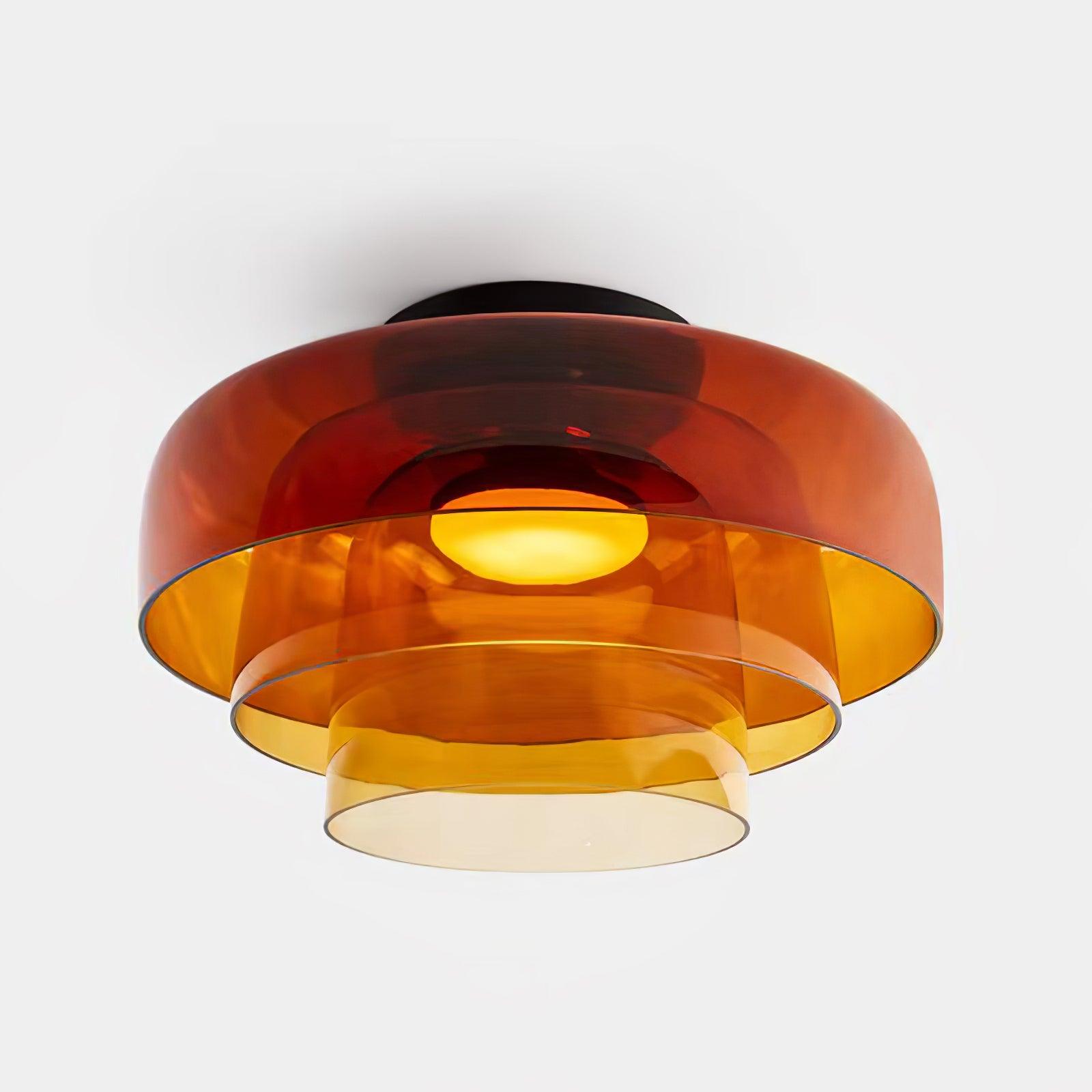 Miroriella Ceiling Lamp Layered Structure Warm Elegant