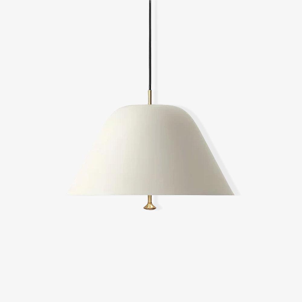 Evir Pendant Lamp Bell Glass Brass Minimalist