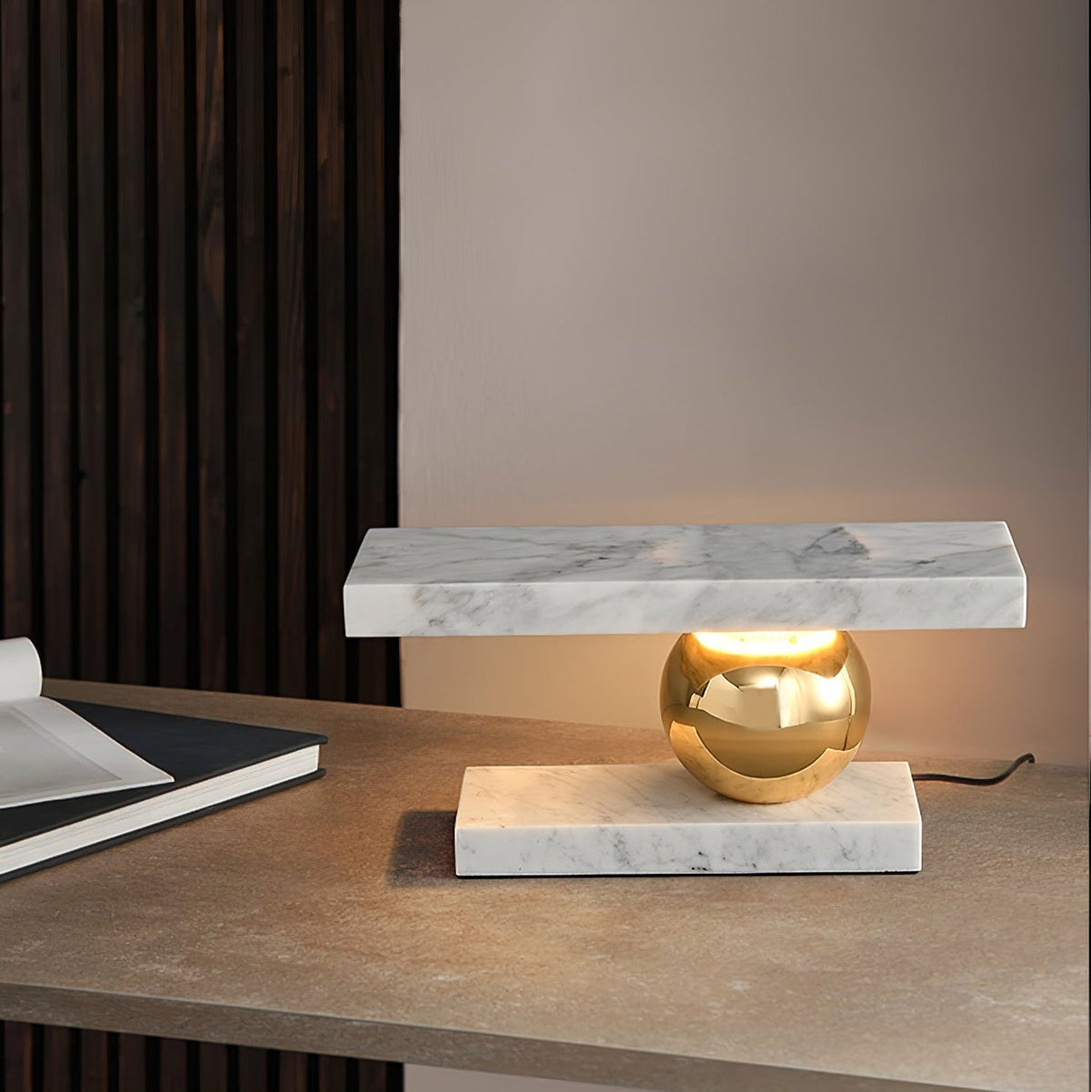 Andrew Modern Marble Table Lamp