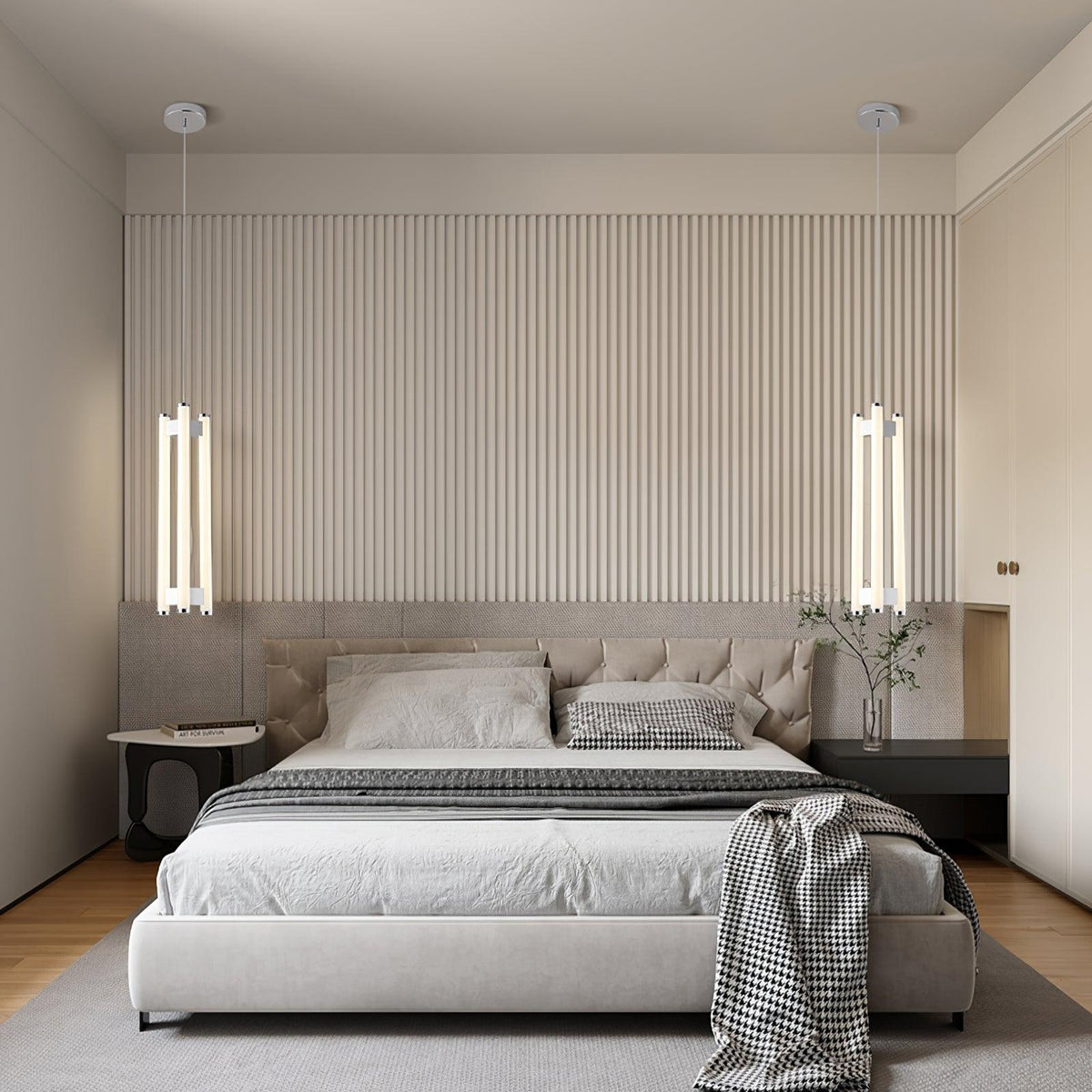 Calinise Minimalist Cylindrical Pendant Light