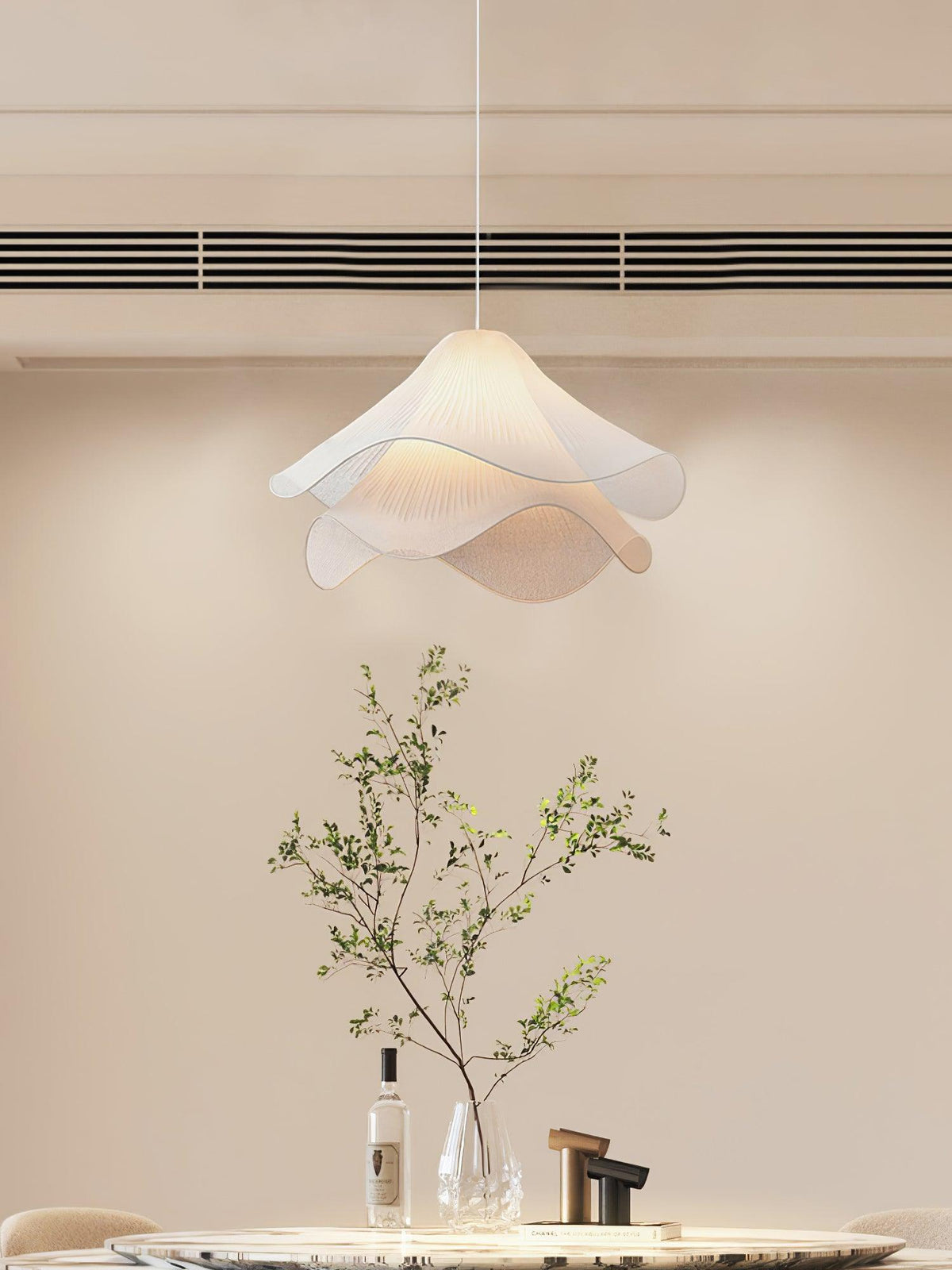 Evanel Fabric Artistic Pendant Light