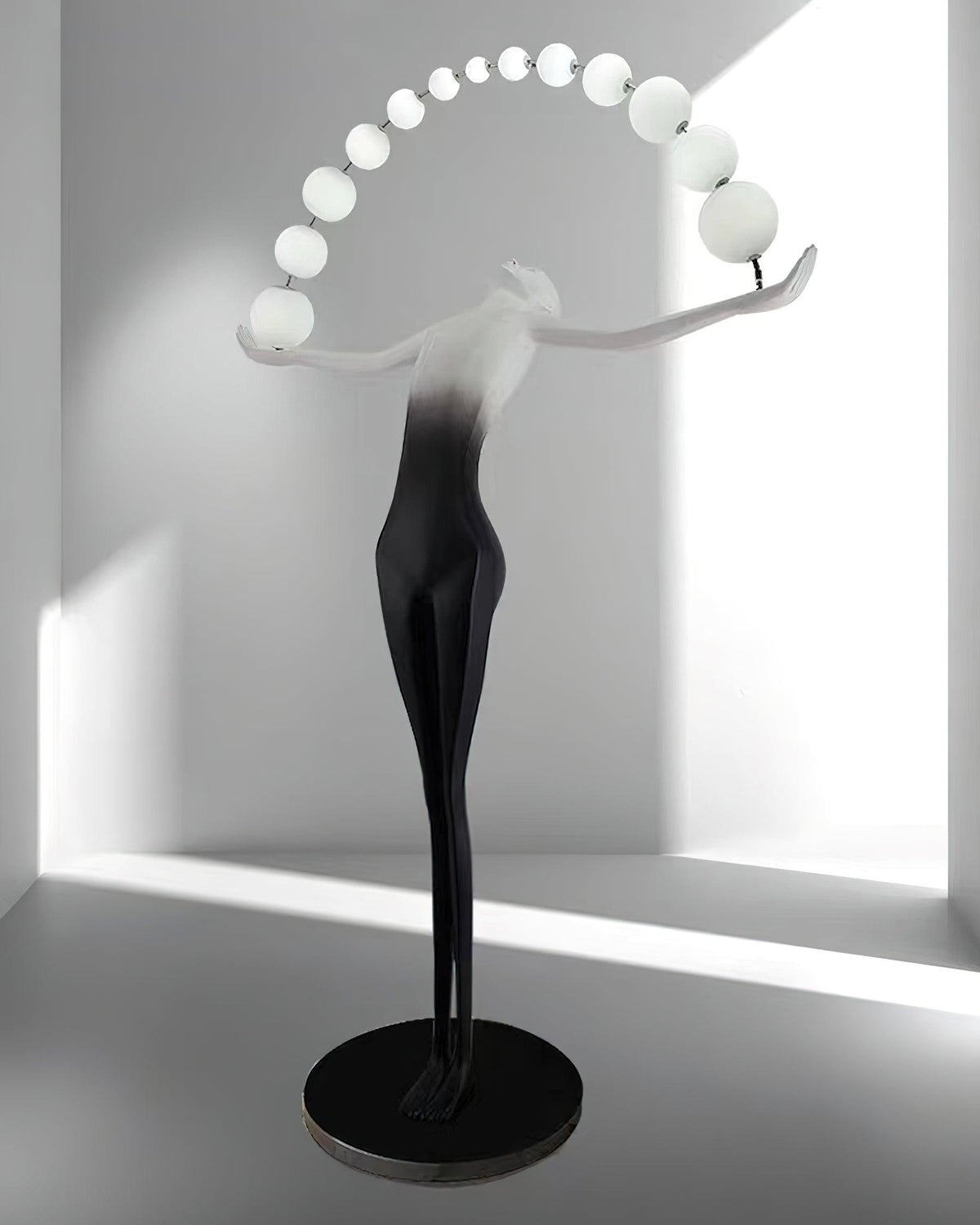 Luminara Gradient Sculptural Floor Lamp