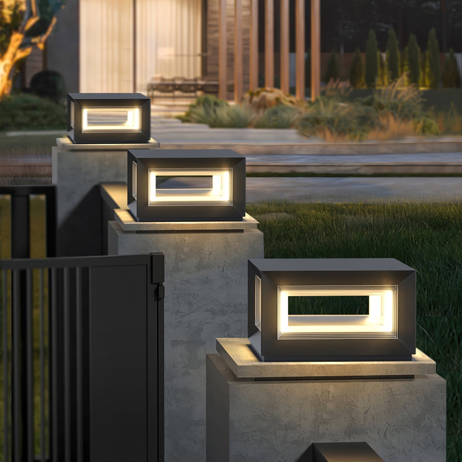 Lewis Modern Outdoor Light - Neutral Decor