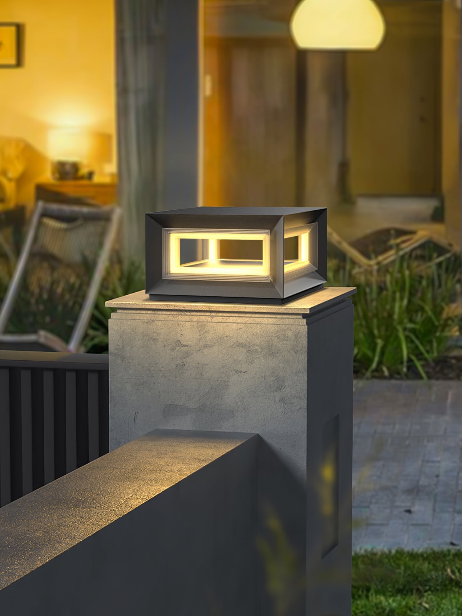 Lewis Modern Outdoor Light - Neutral Decor
