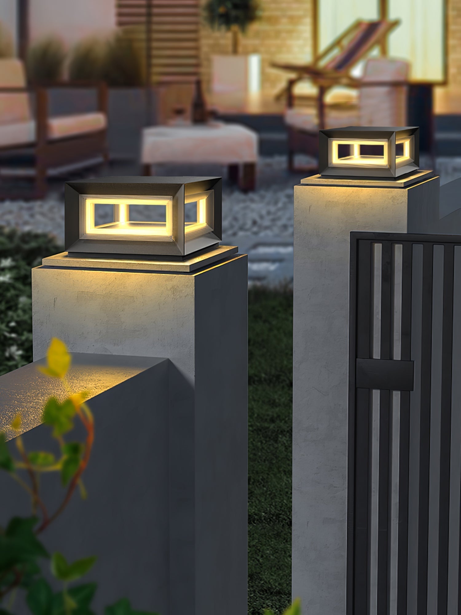 Lewis Modern Outdoor Light - Neutral Decor