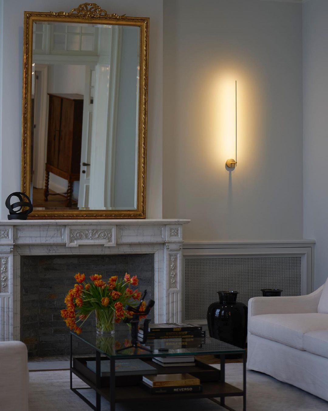 Mymareth Modern Minimalist Stick Sconce Wall lamp
