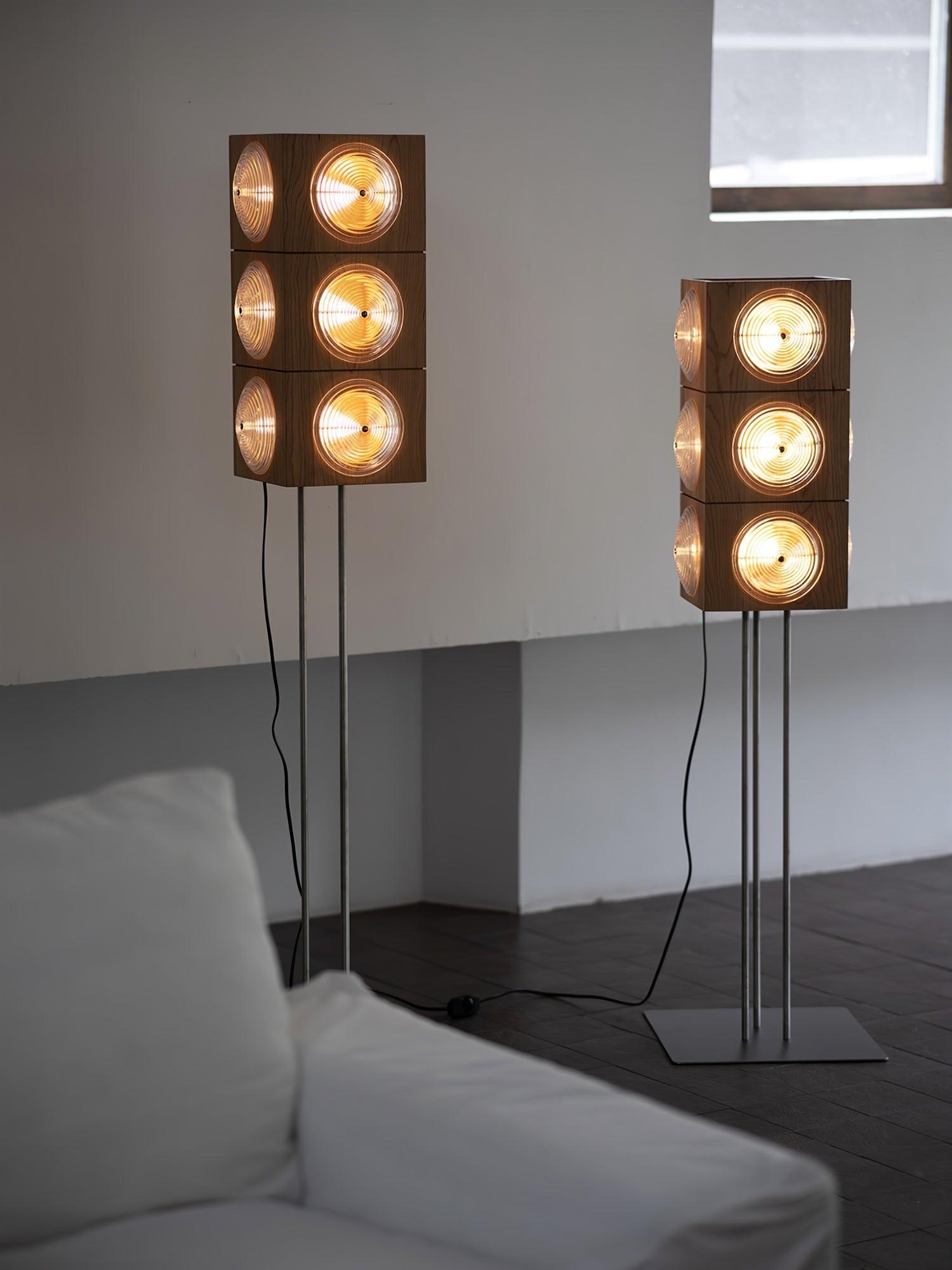 Avraearae Modular Wood Floor Lamp