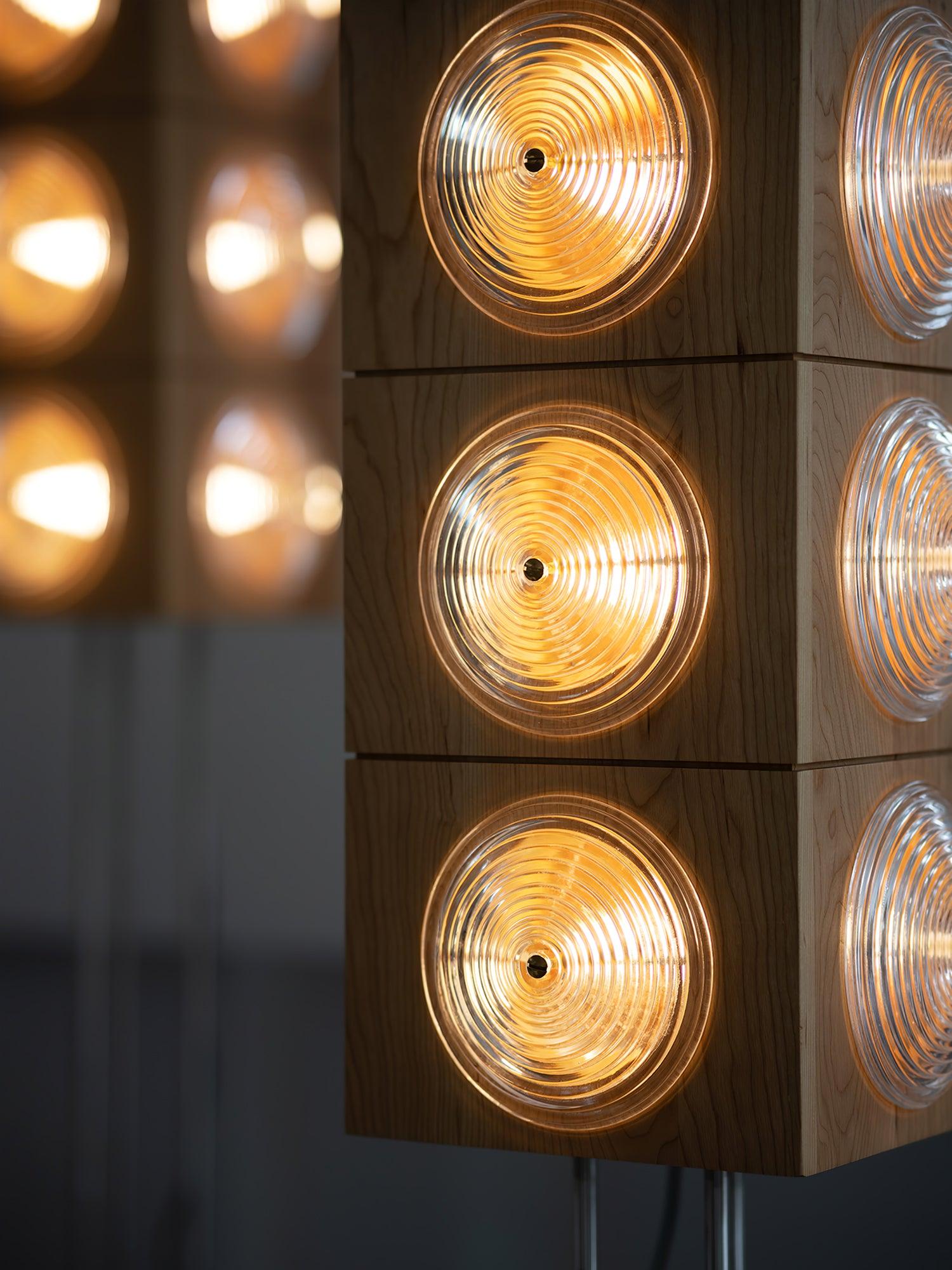 Avraearae Modular Wood Floor Lamp