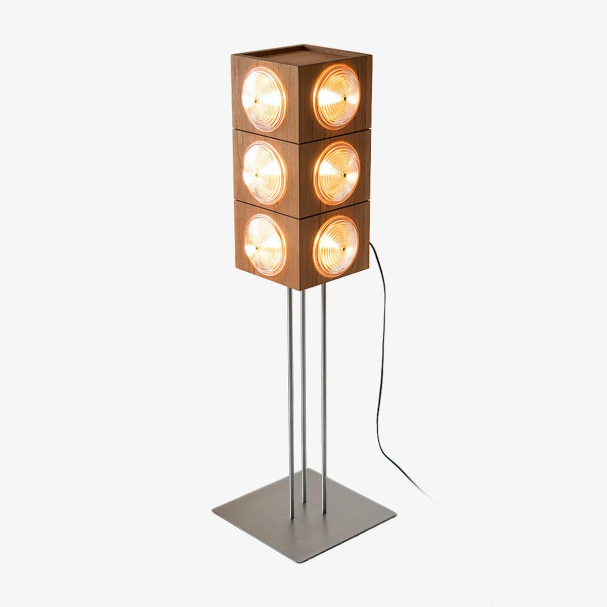 Avraearae Modular Wood Floor Lamp
