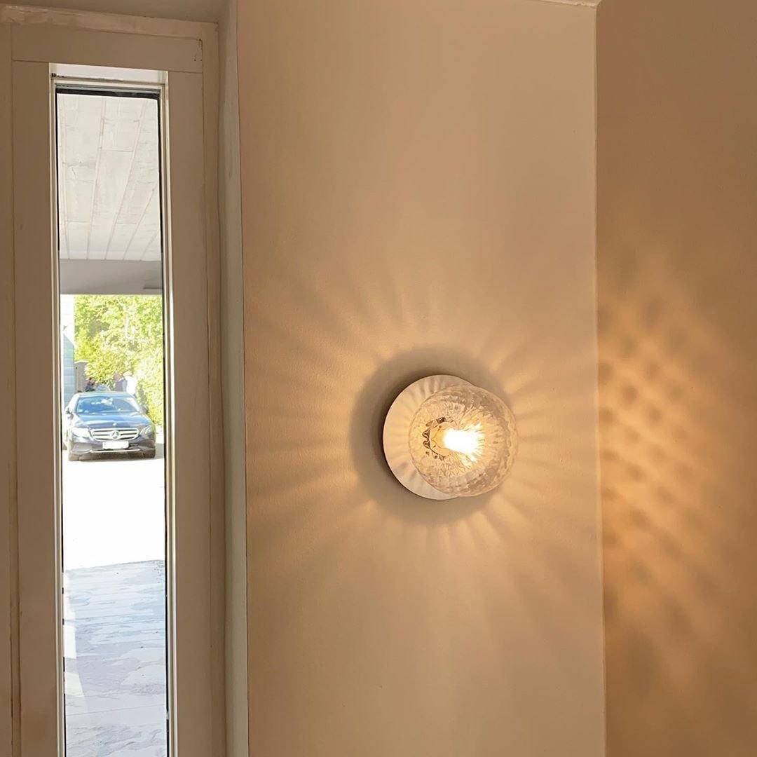 Irinor Premium Nordic Art Brass Wall Lamp