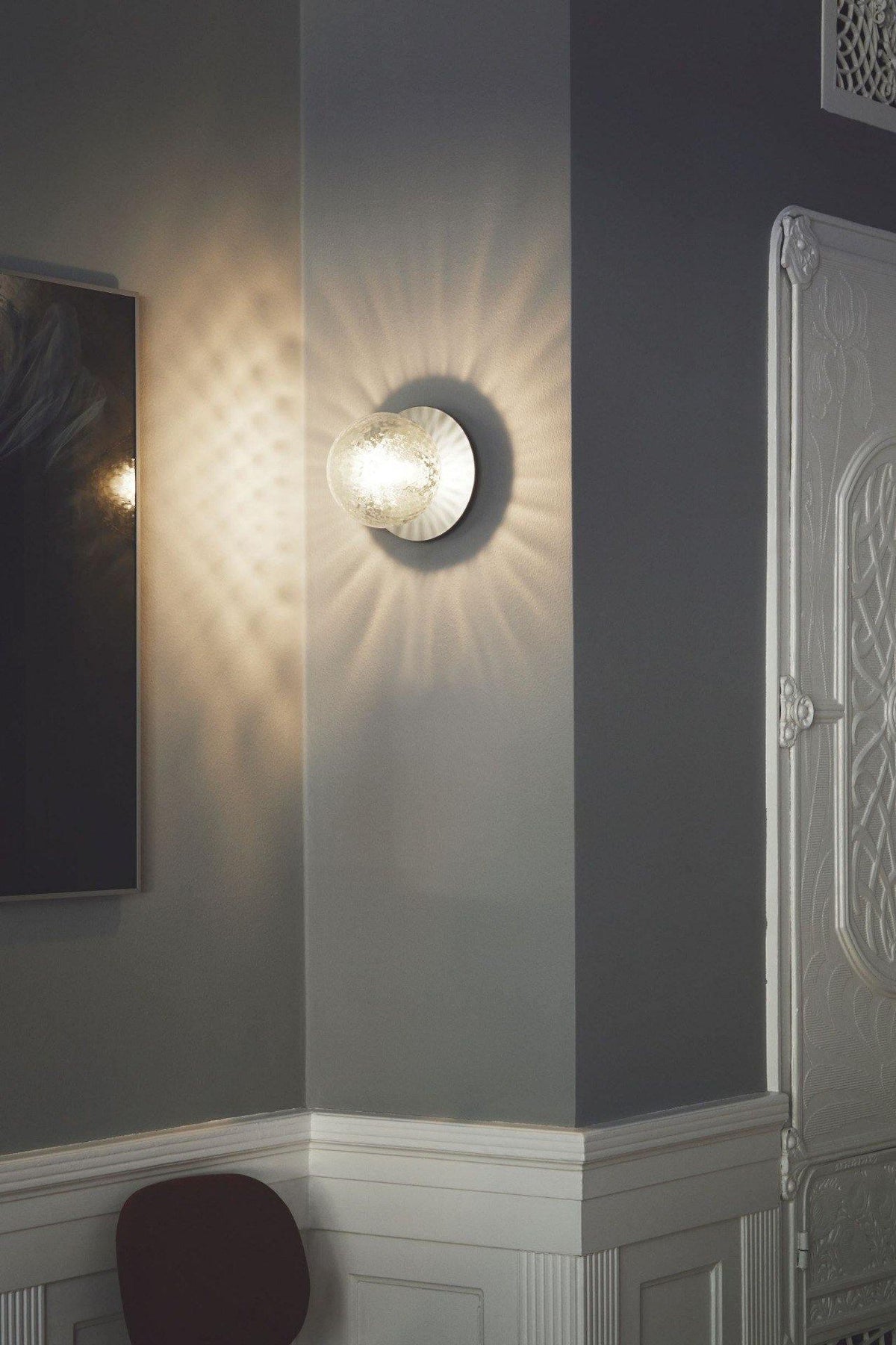 Irinor Premium Nordic Art Brass Wall Lamp