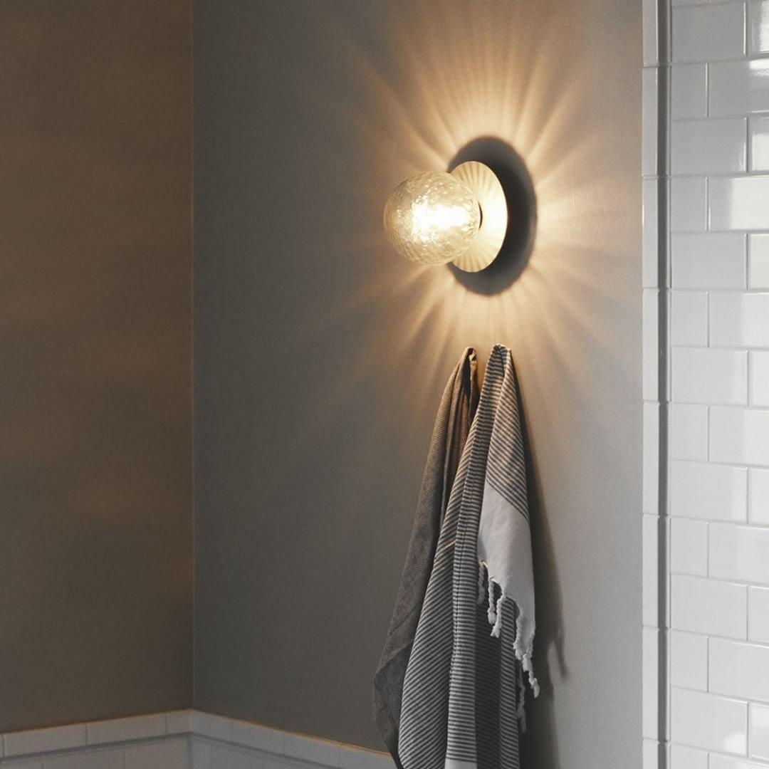 Irinor Premium Nordic Art Brass Wall Lamp