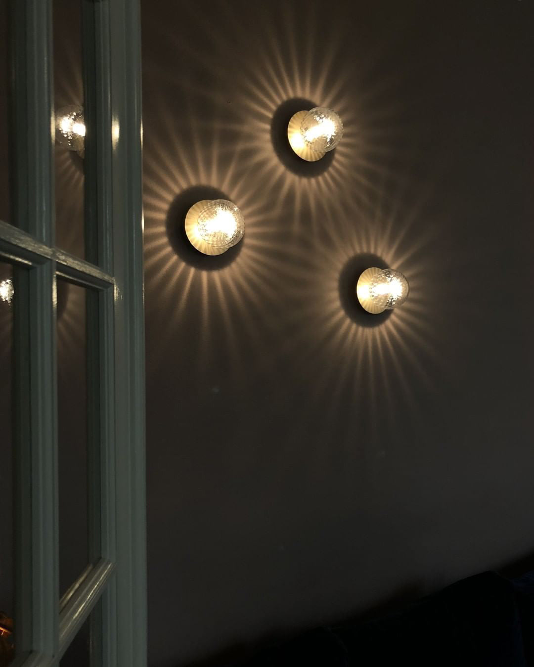 Irinor Premium Nordic Art Brass Wall Lamp