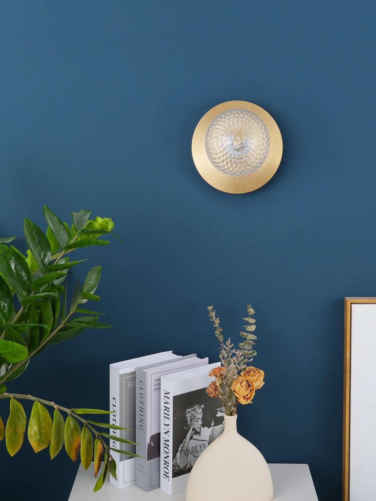 Irinor Premium Nordic Art Brass Wall Lamp