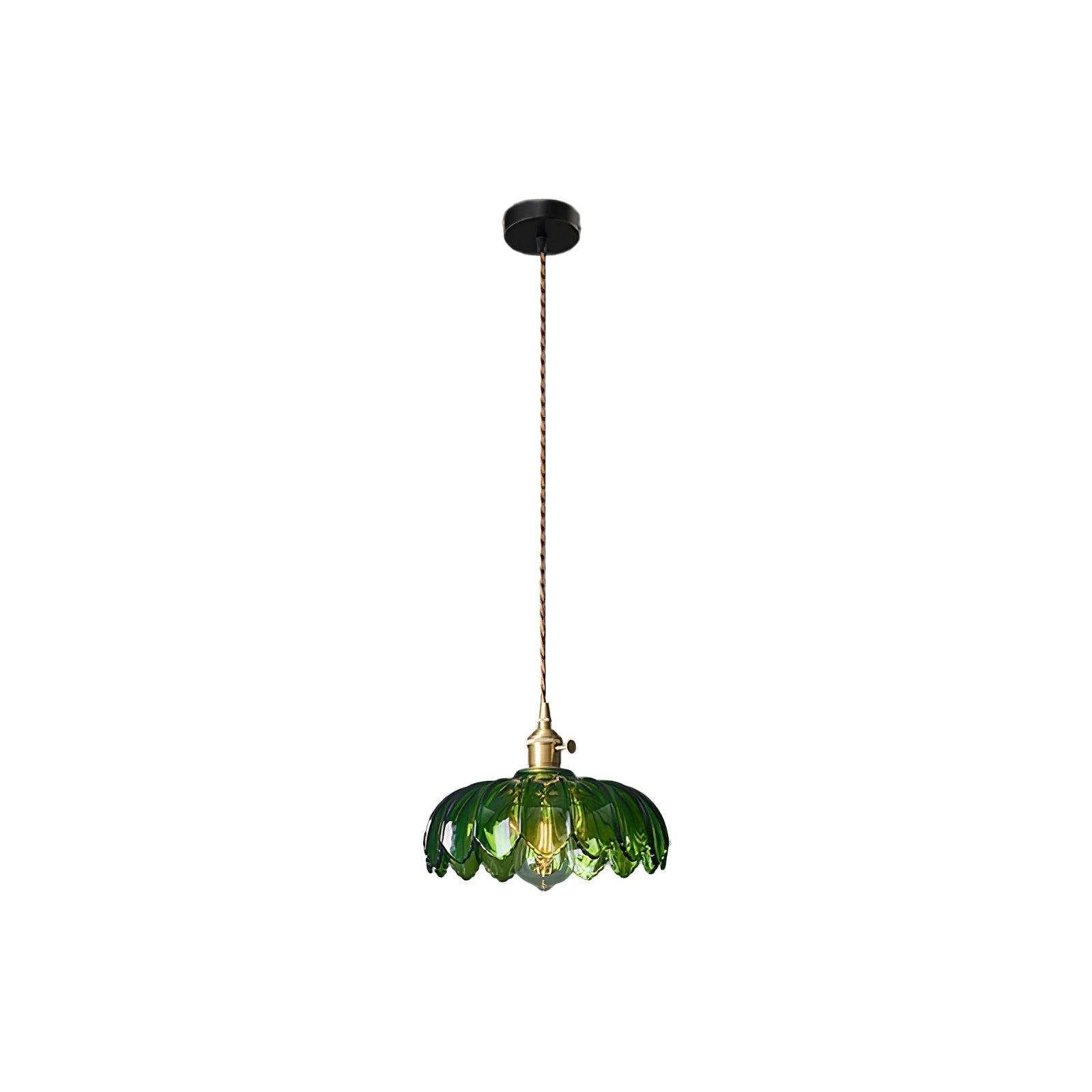 Fioracn Wood Light Luxury Pendant Lamp