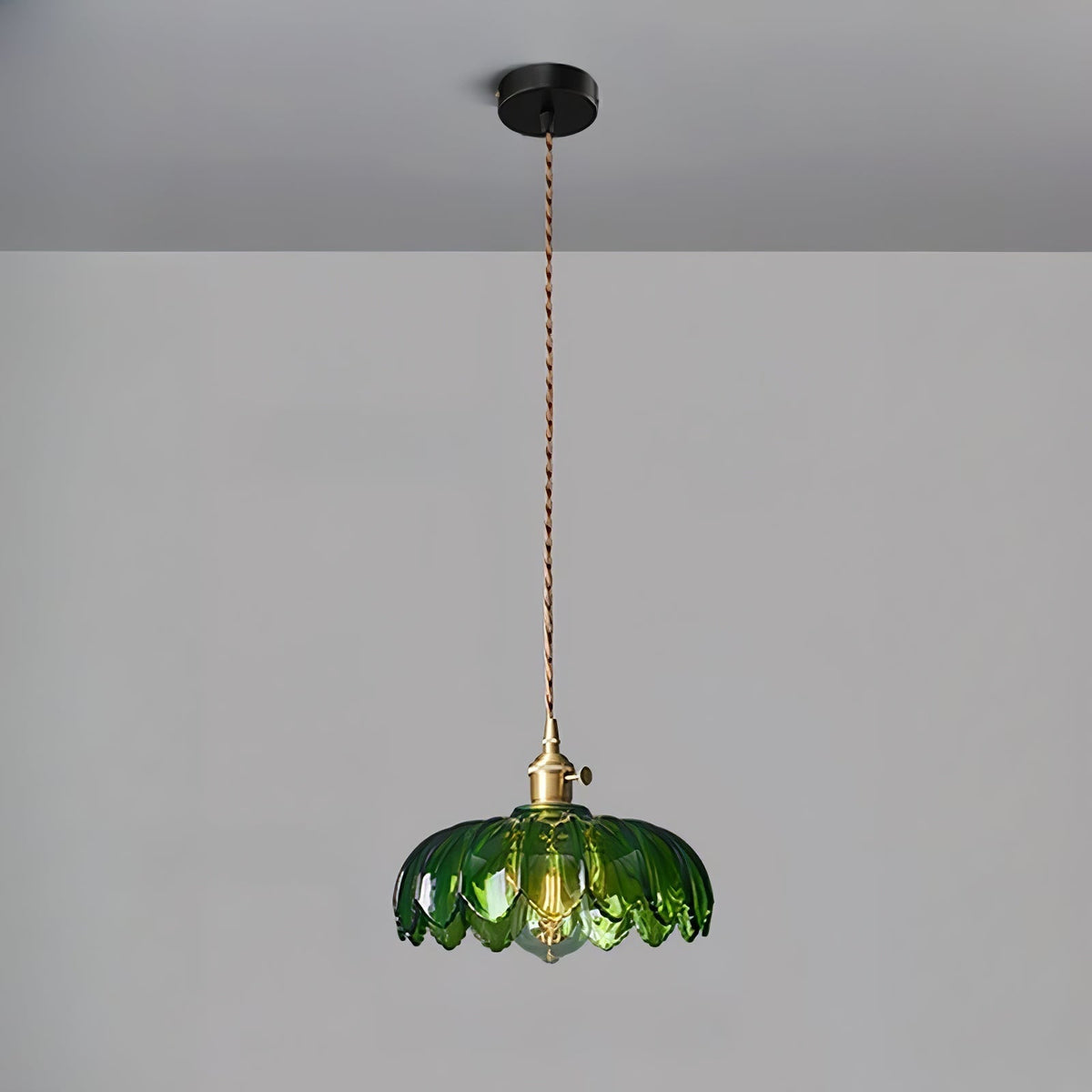 Fioracn Wood Light Luxury Pendant Lamp