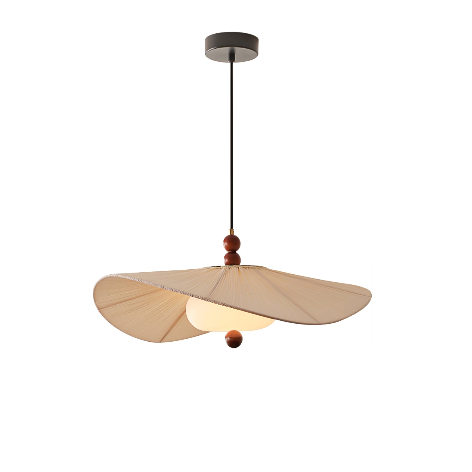 Zovenil Organic Fabric Pendant Light