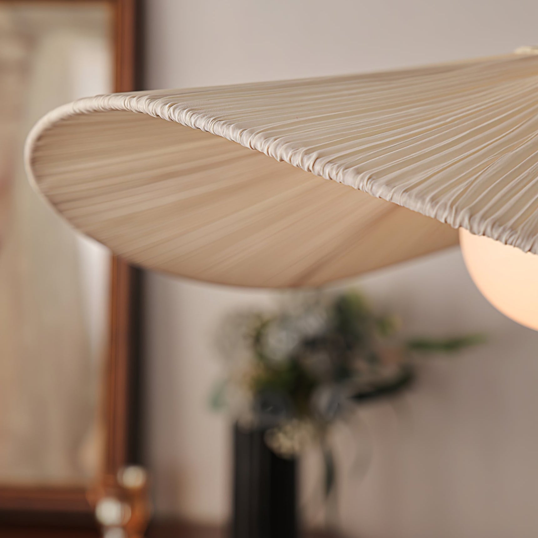Zovenil Organic Fabric Pendant Light