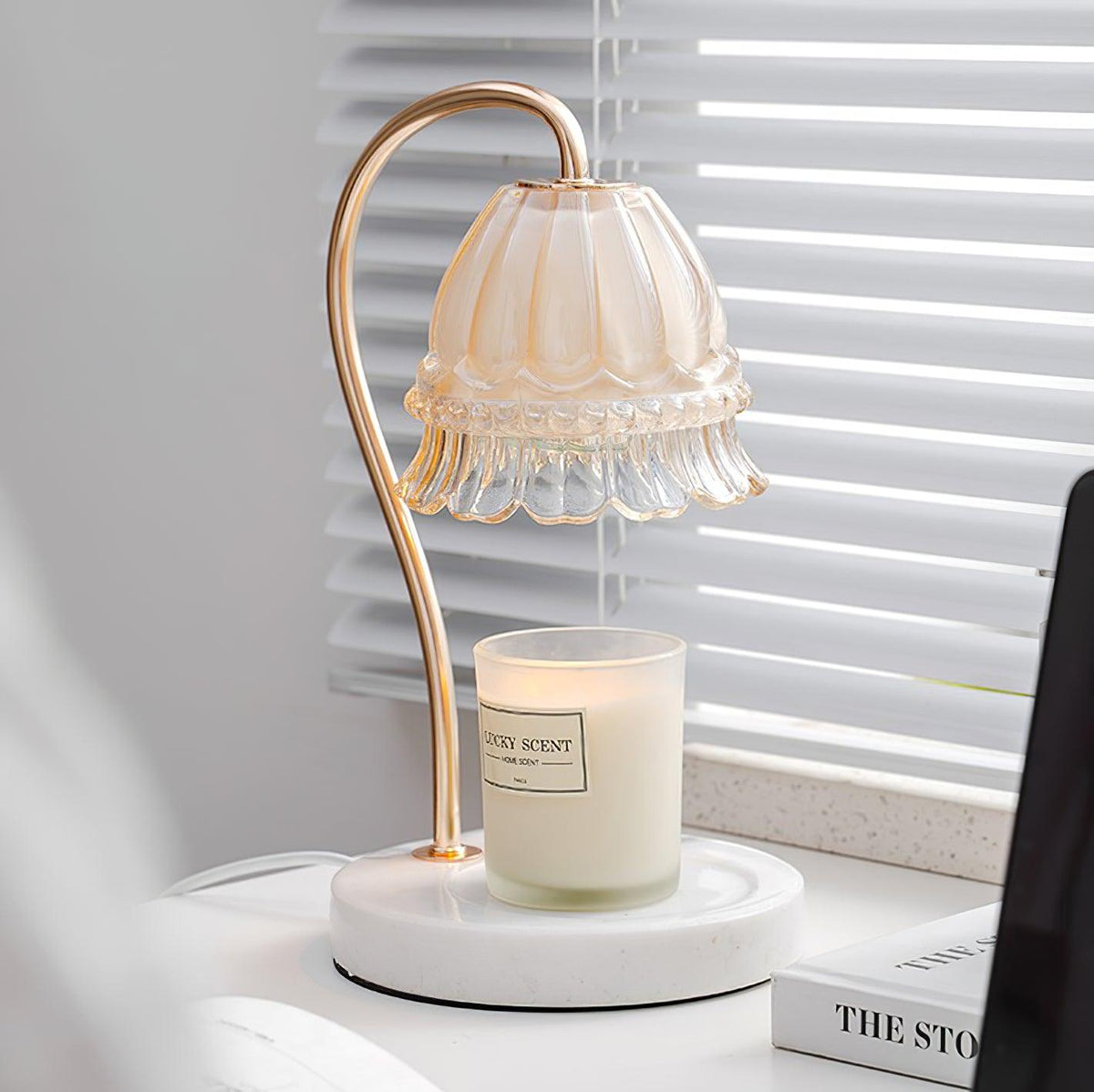 Daze Nordic Art Warmer Marble Table Lamp