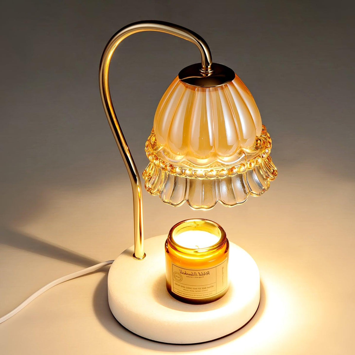 Daze Nordic Art Warmer Marble Table Lamp