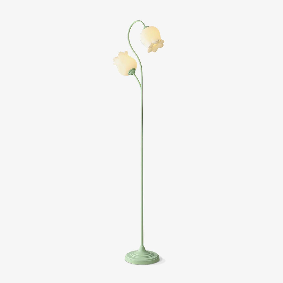 Zevelil Floral Floor Lamp