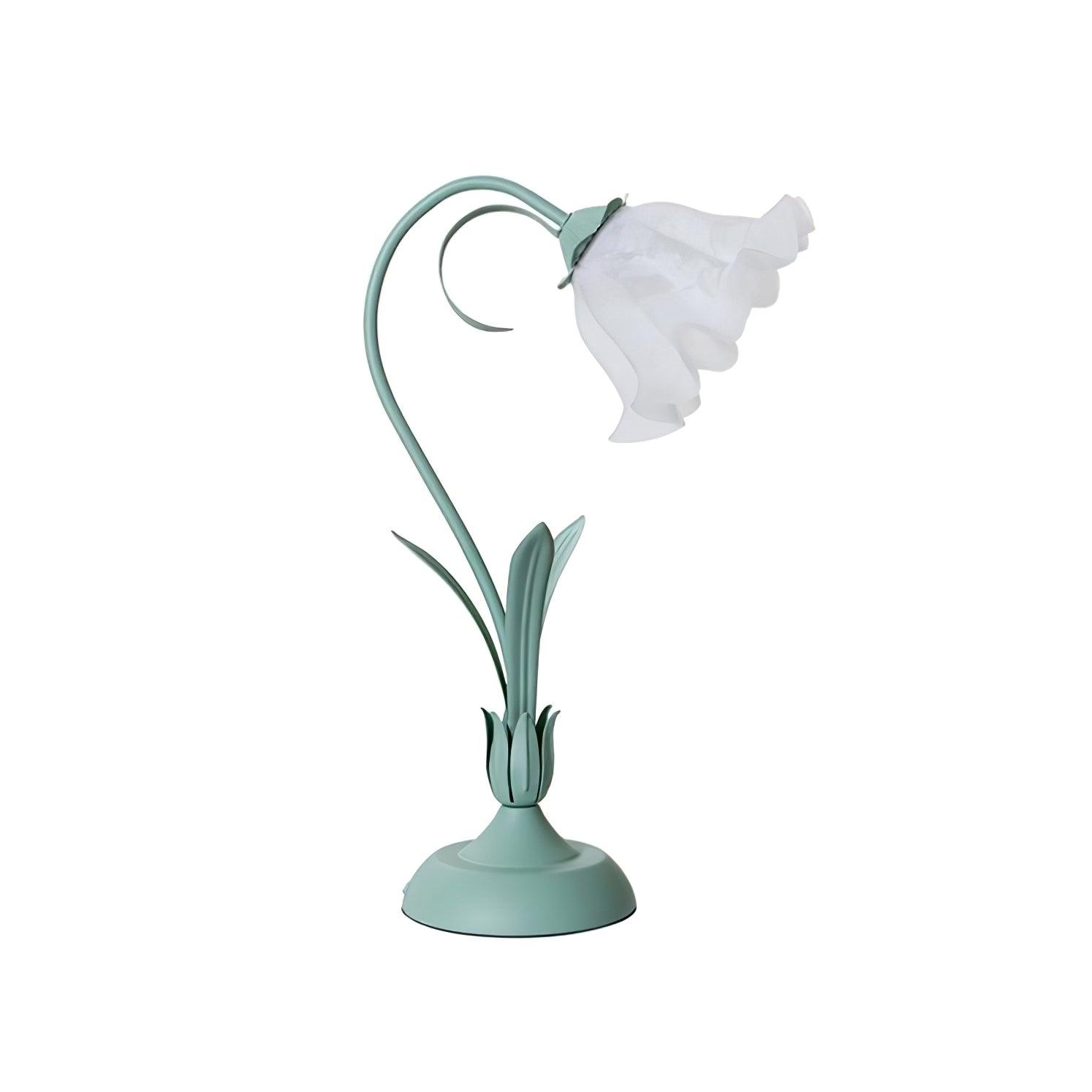Zorien Acrylic Floral Table Lamp
