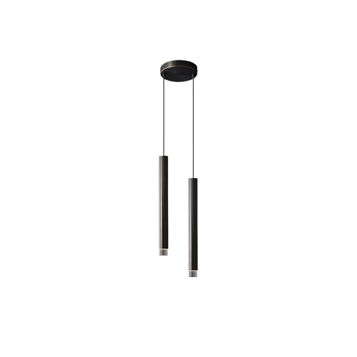 Cetheel Modern Minimalist Brass Plastic Pendant Light