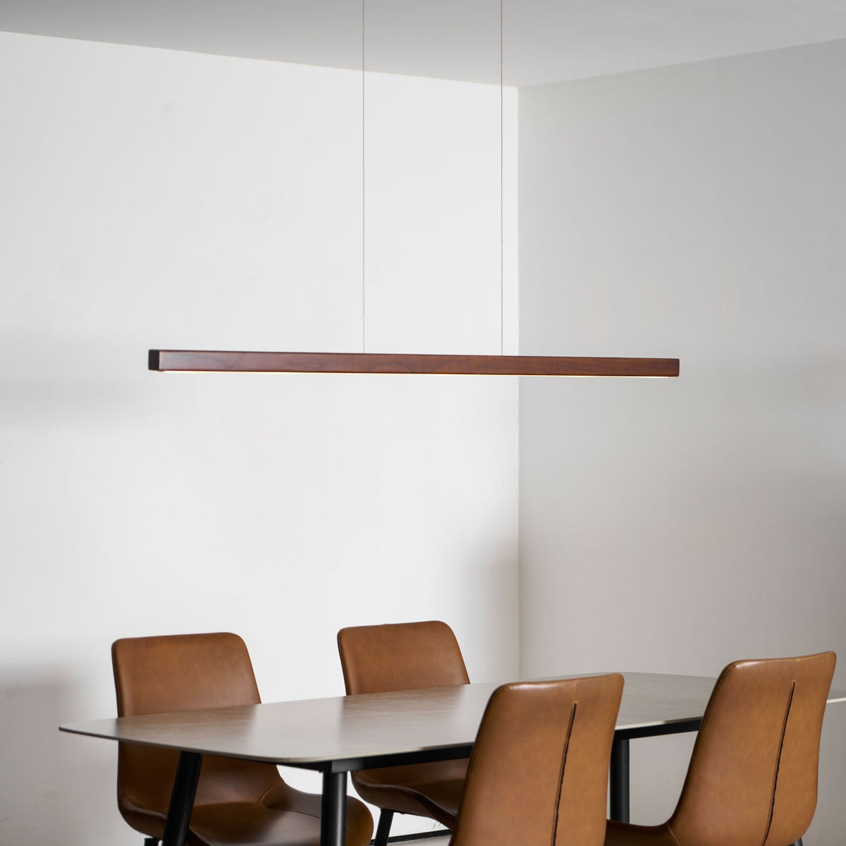 Calderwood Linear Wooden Pendant Light