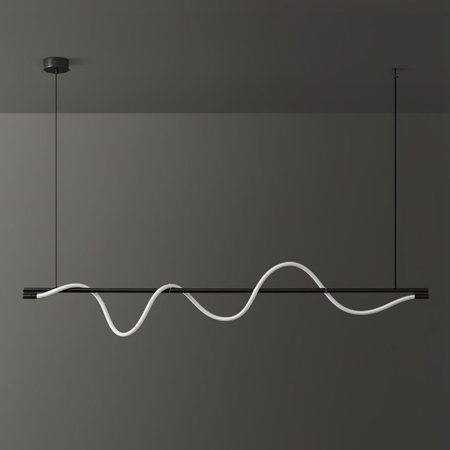 Pulse Minimalist Brass Pendant Lamp