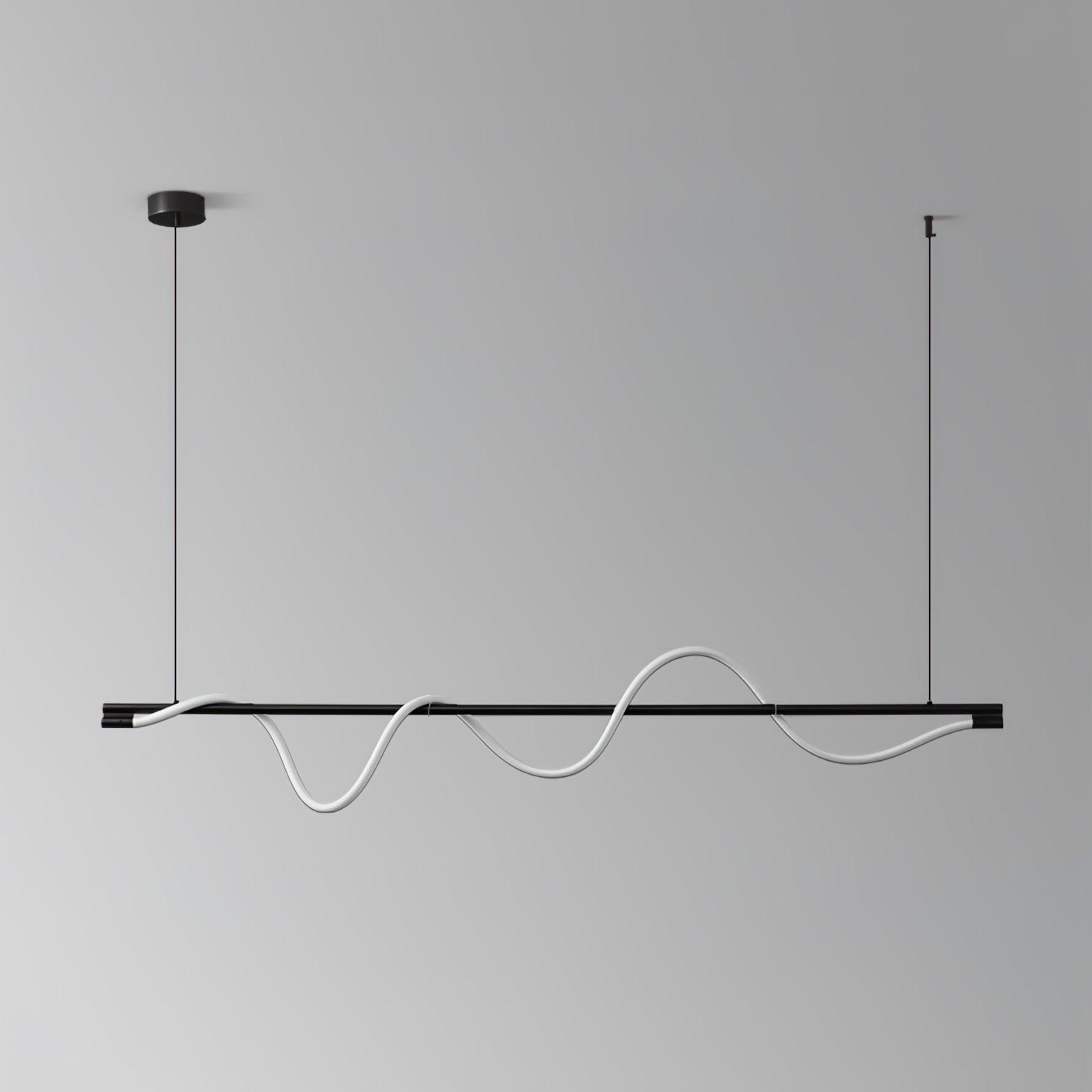 Pulse Minimalist Brass Pendant Lamp