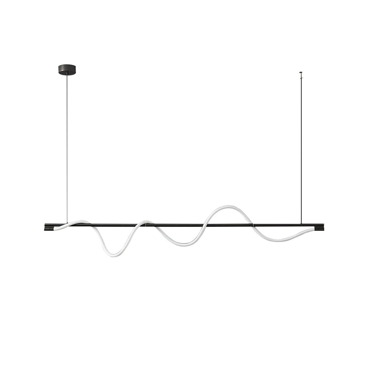 Pulse Minimalist Brass Pendant Lamp