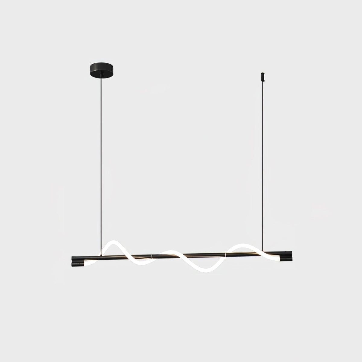 Pulse Minimalist Brass Pendant Lamp