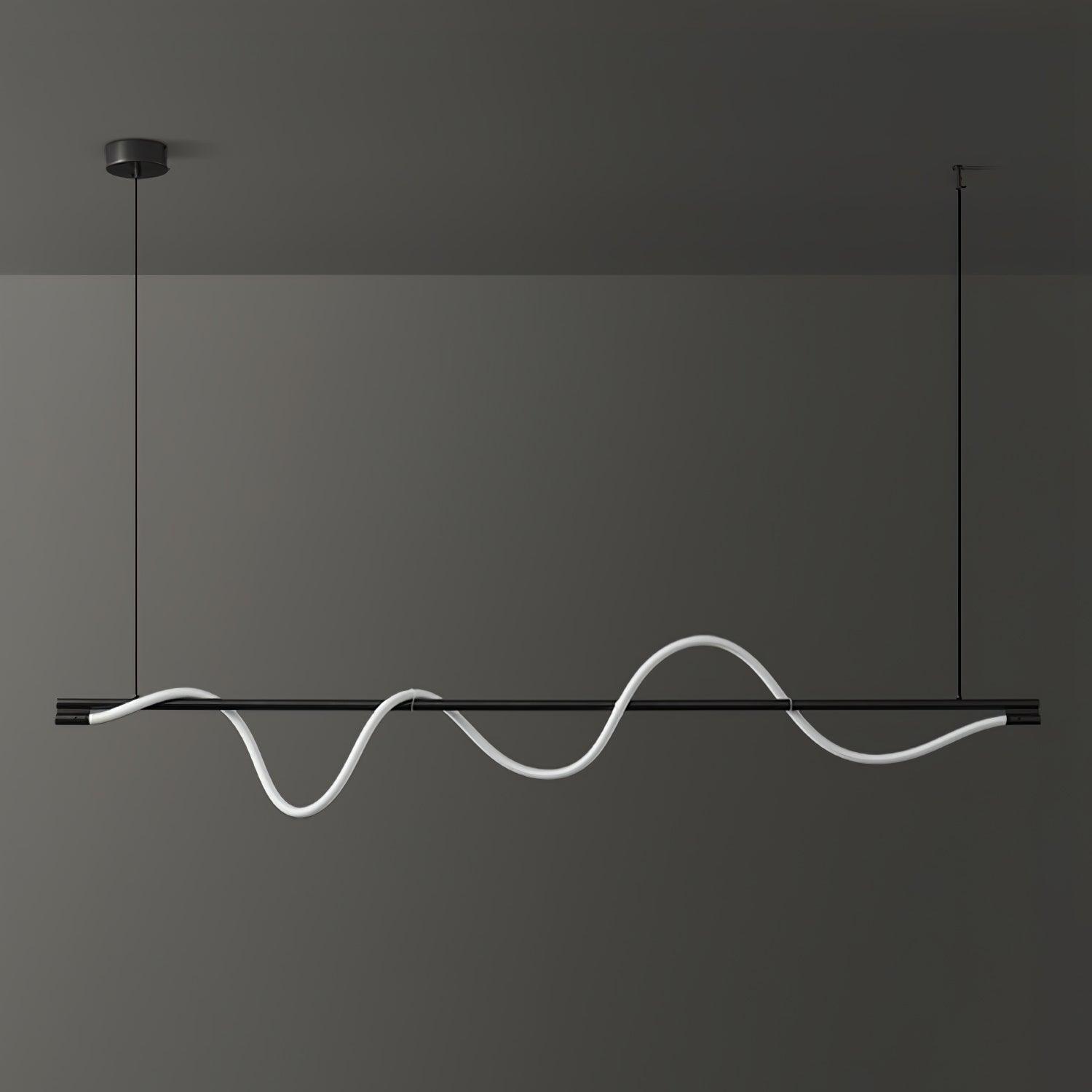 Pulse Minimalist Brass Pendant Lamp