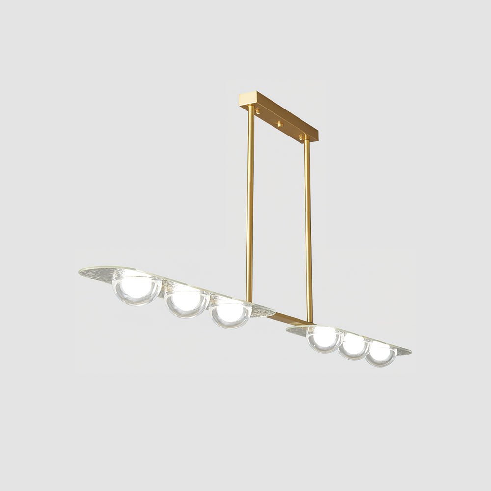 Liorerelle Pendant Lamp Linear Glass Minimalist