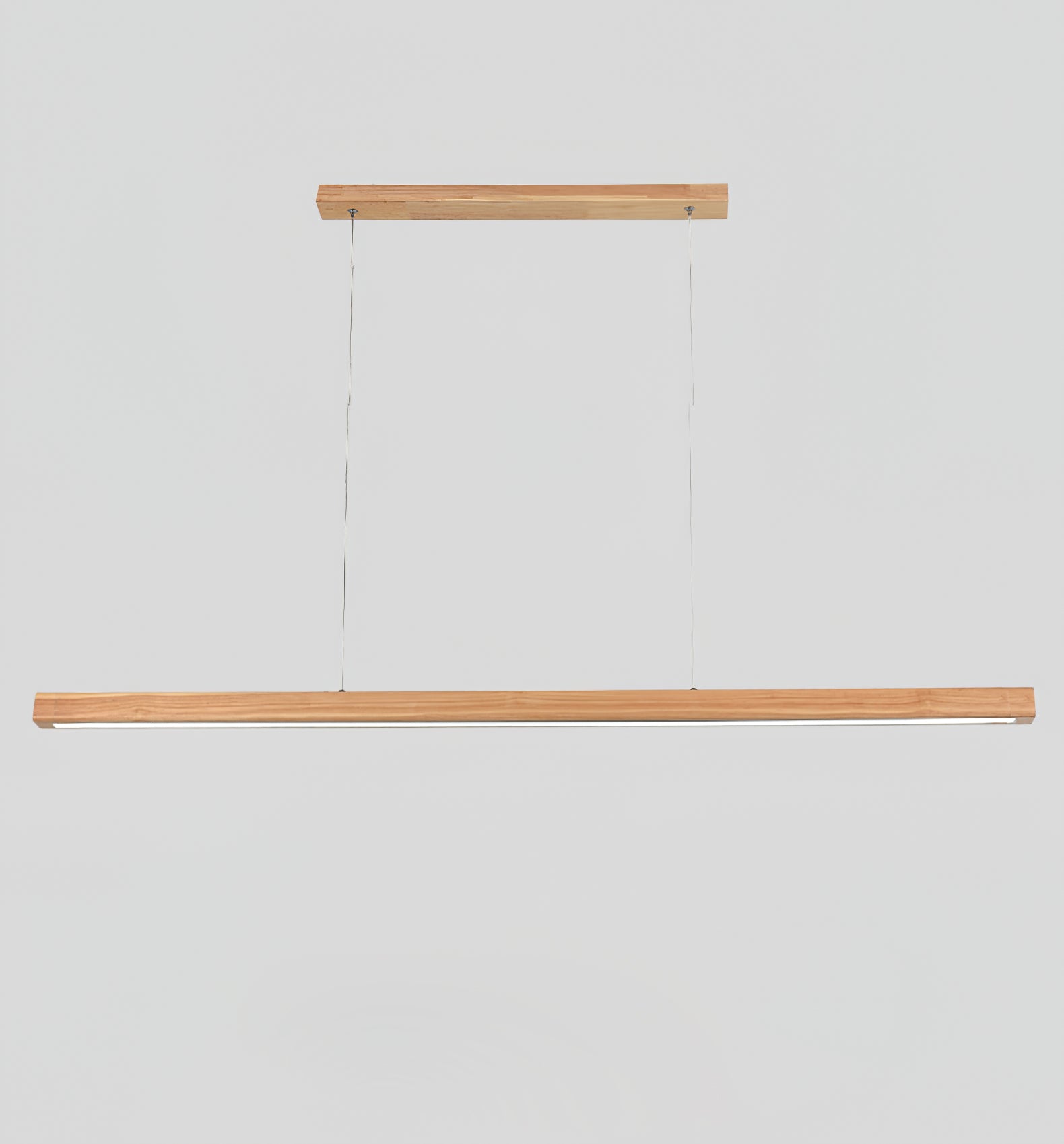 Rinalina Linear Minimalist Wood Pendant Light