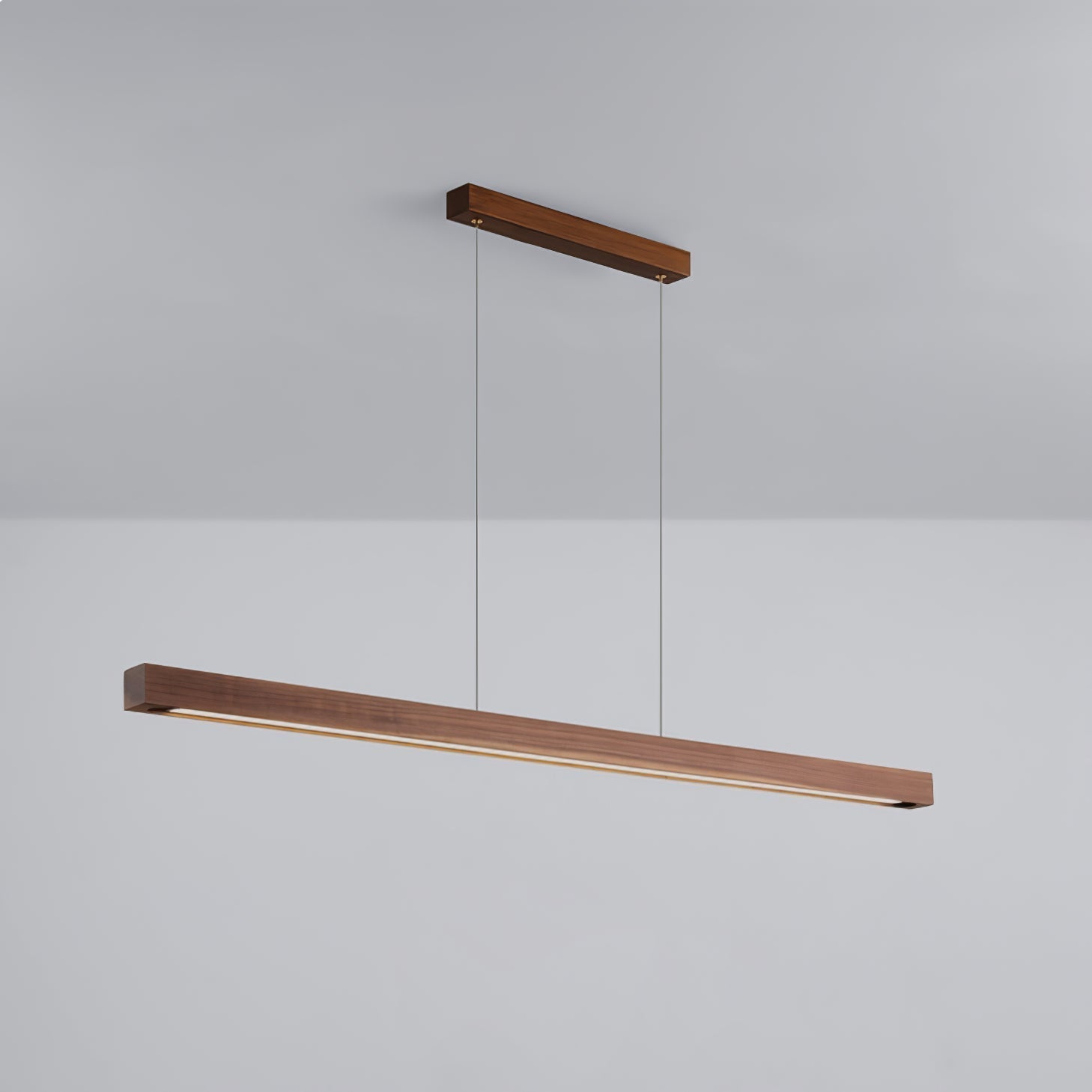 Rinalina Linear Minimalist Wood Pendant Light
