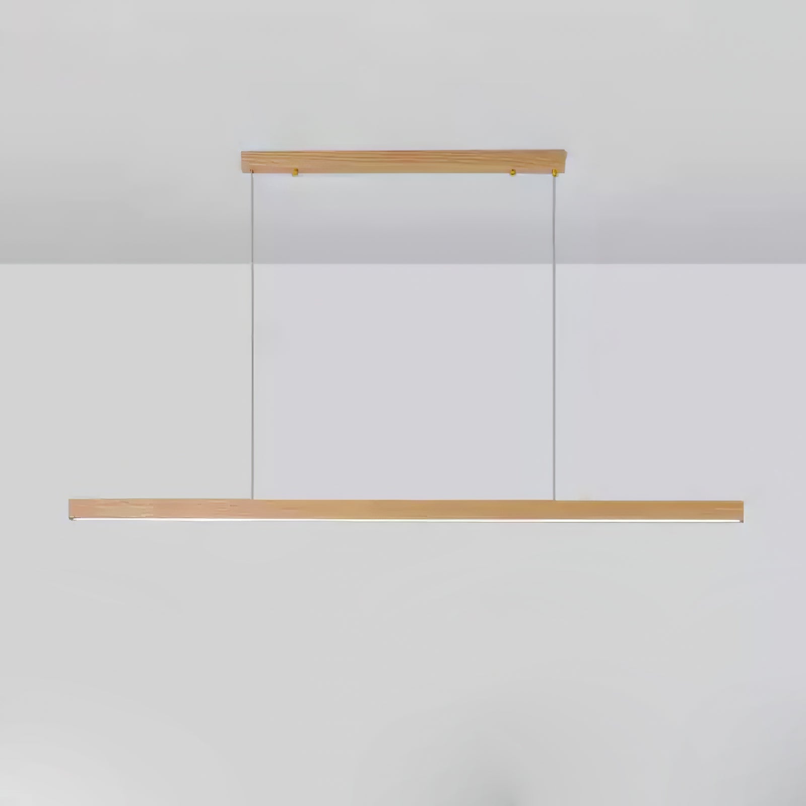 Rinalina Linear Minimalist Wood Pendant Light